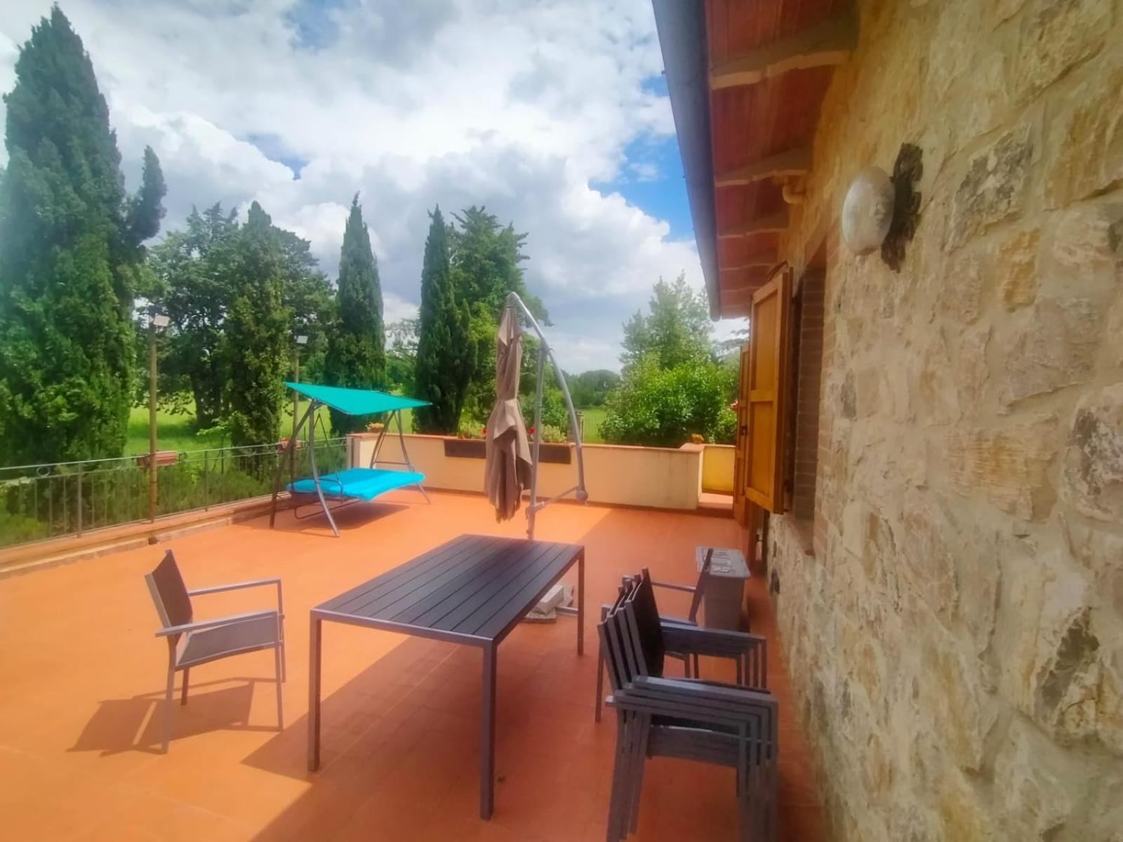 Villetta Con Parco Vicino San Gimignano กอลเลวัลเดลซา ภายนอก รูปภาพ
